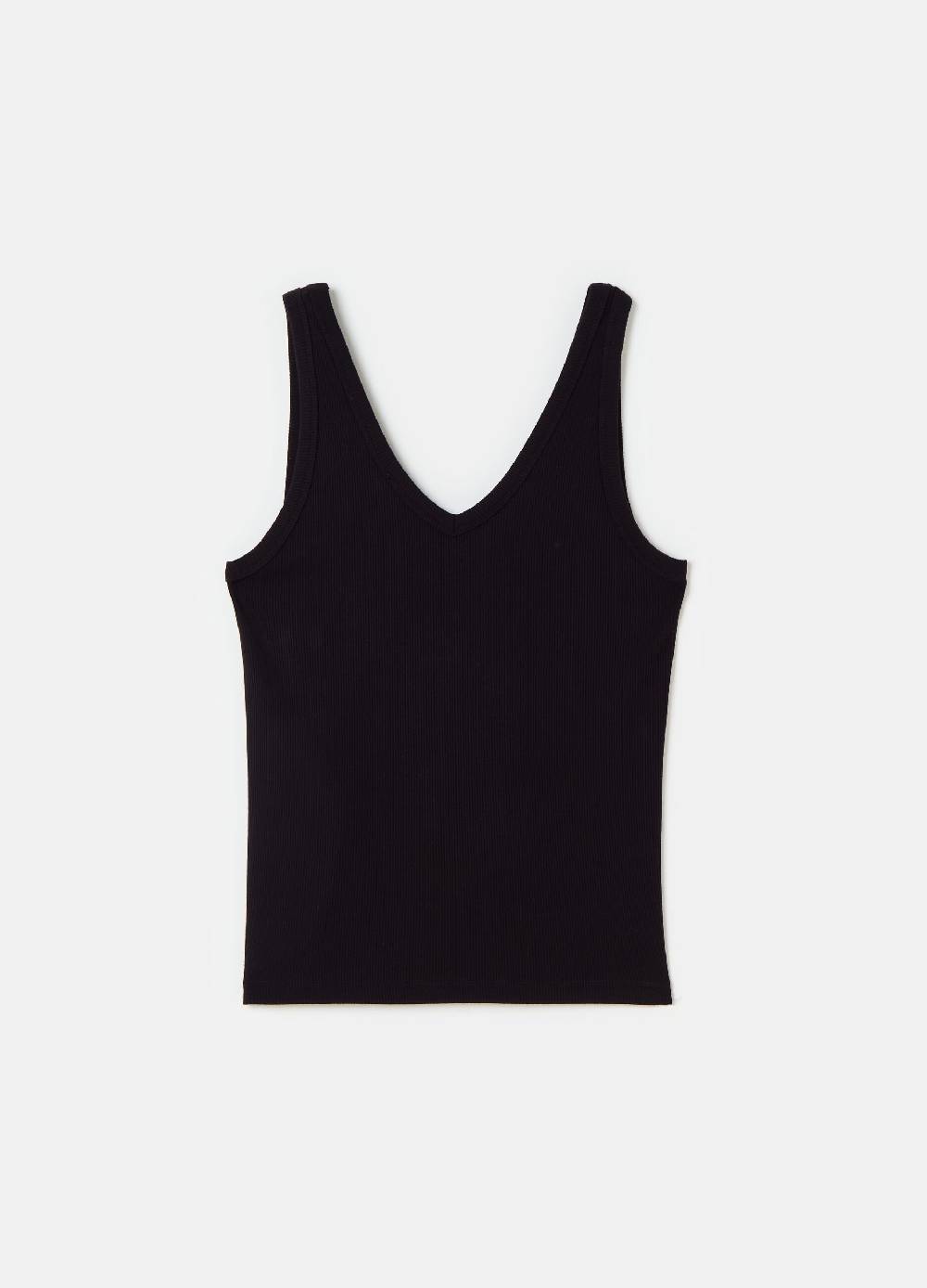 Ovs Canotta Basic In Viscosa Elasticizzata