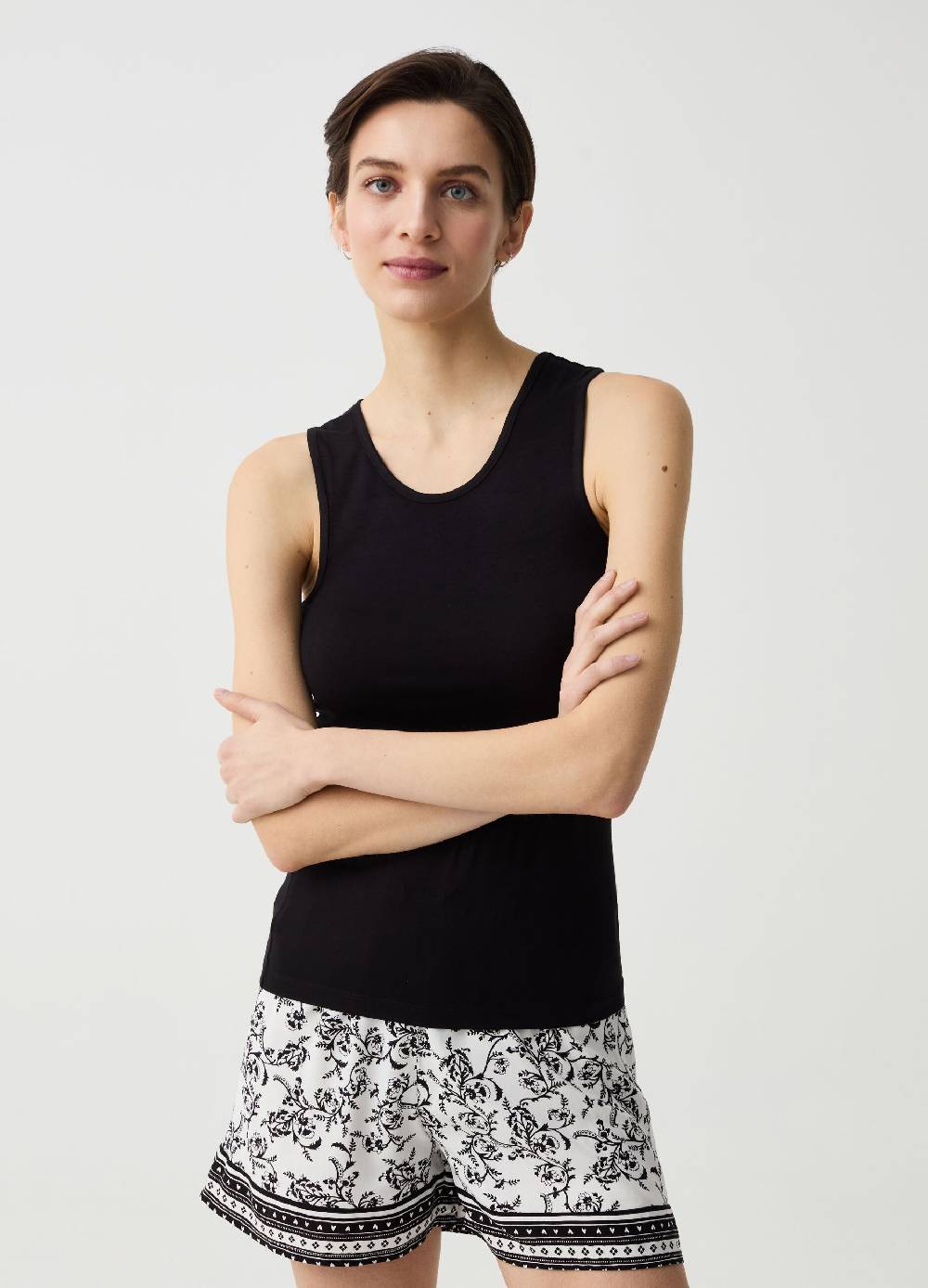 Ovs Canotta girocollo con spalline larghe