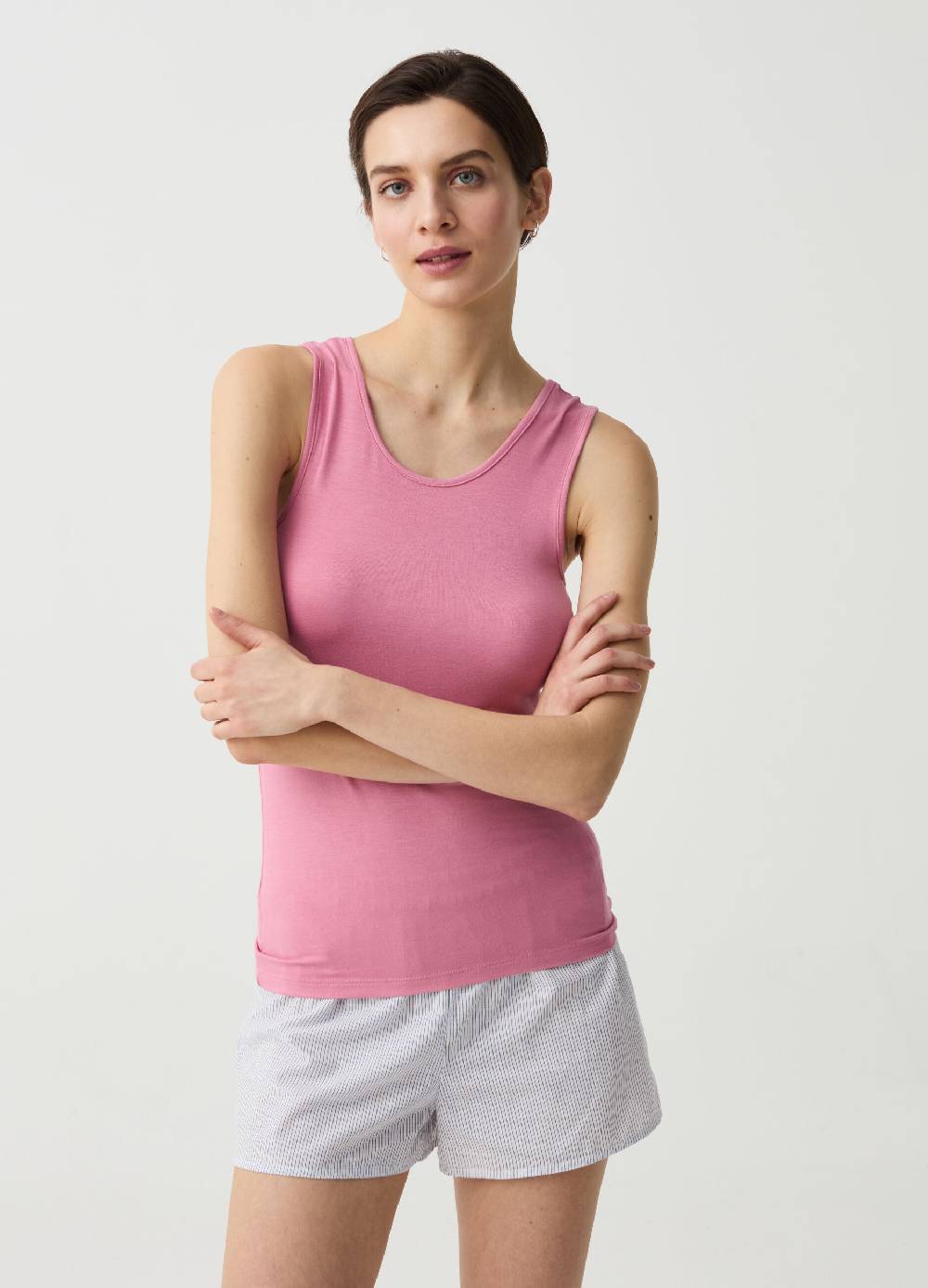 Ovs Canotta girocollo con spalline larghe