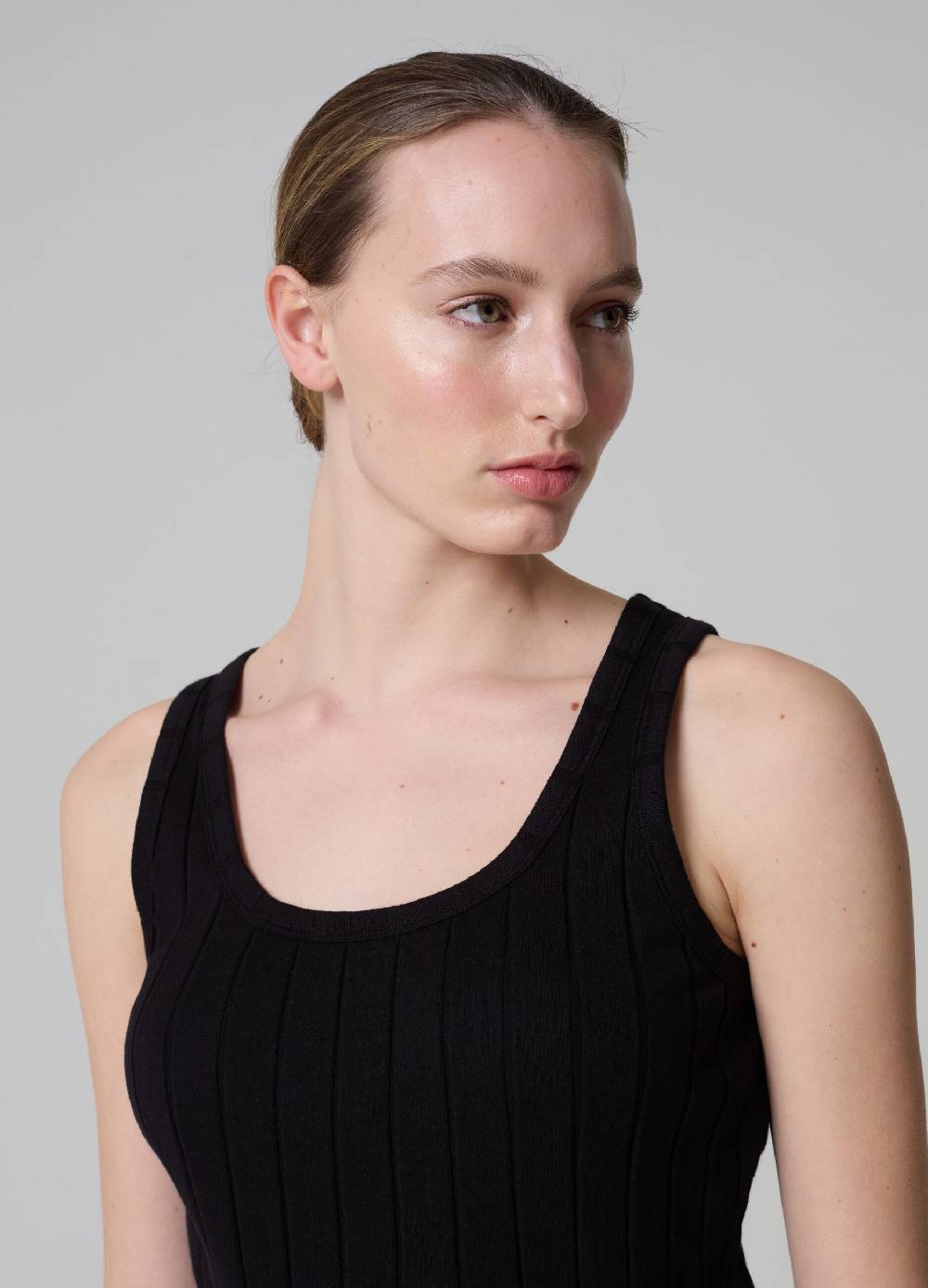 Ovs Canotta In Cotone Con Costine