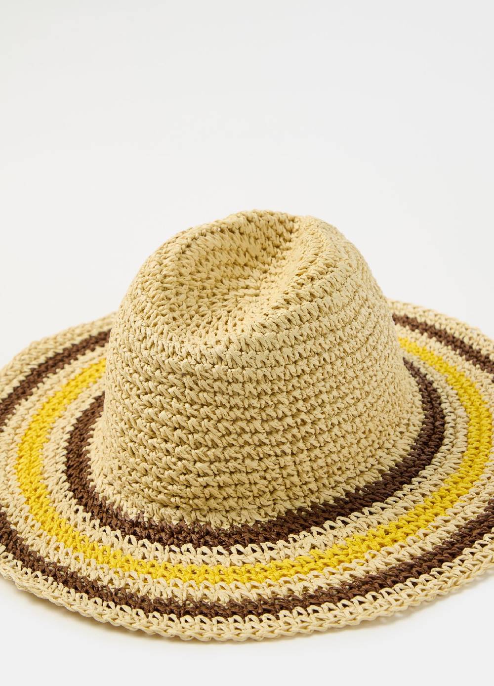 Ovs Cappello Di Paglia Con Dettaglio A Righe