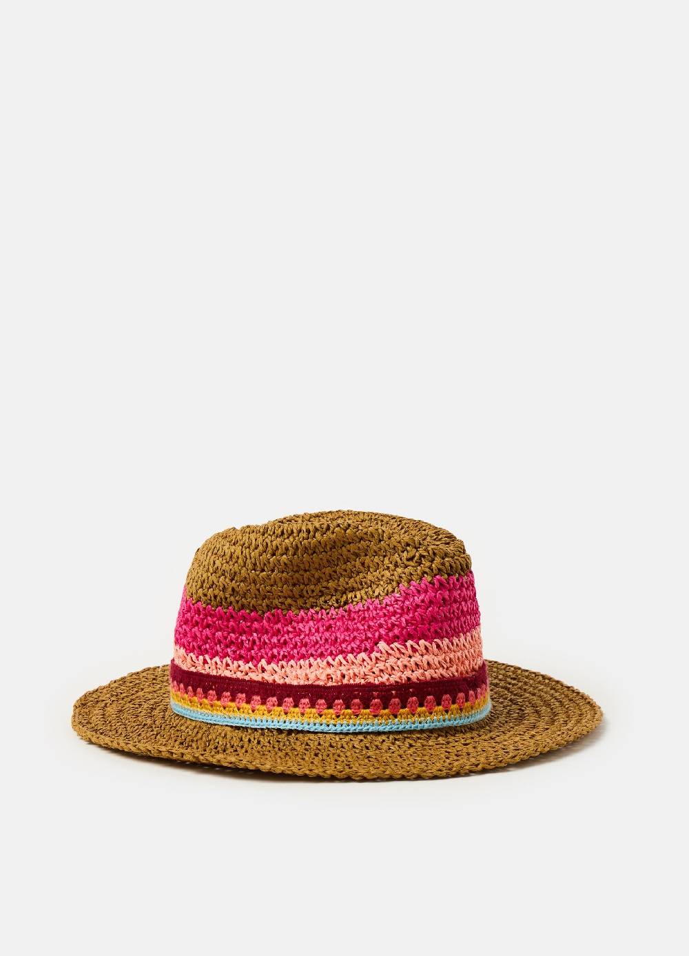 Ovs Cappello Di Paglia Con Nastro Crochet