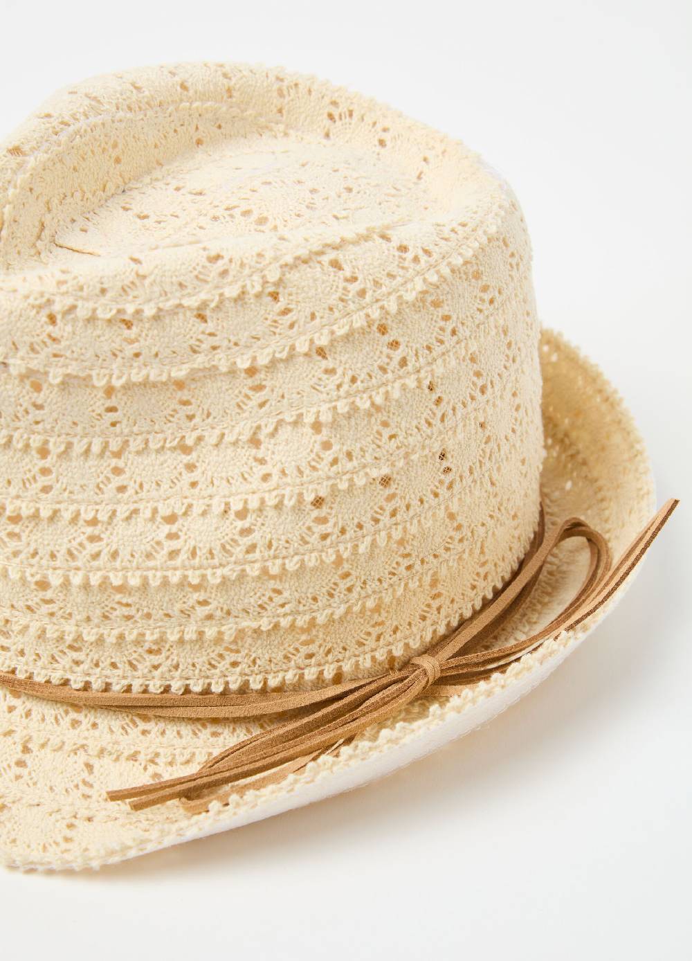 Ovs Cappello Trilby Con Lavorazione Traforata