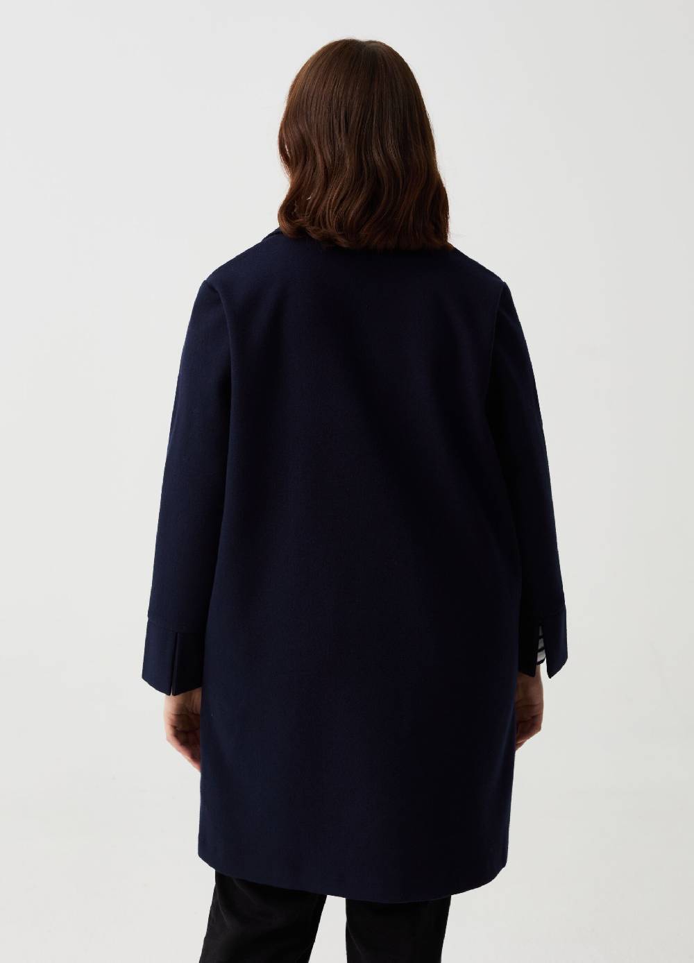 Ovs Cappotto Monopetto Con Spacchi Curvy