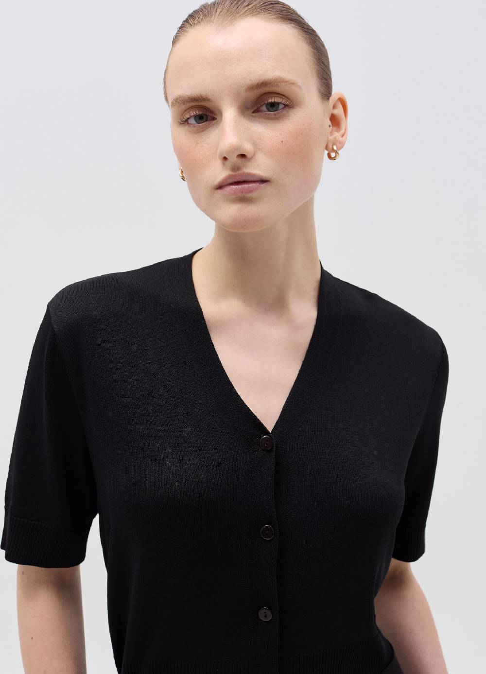 Ovs Cardigan a maniche corte scollo a V