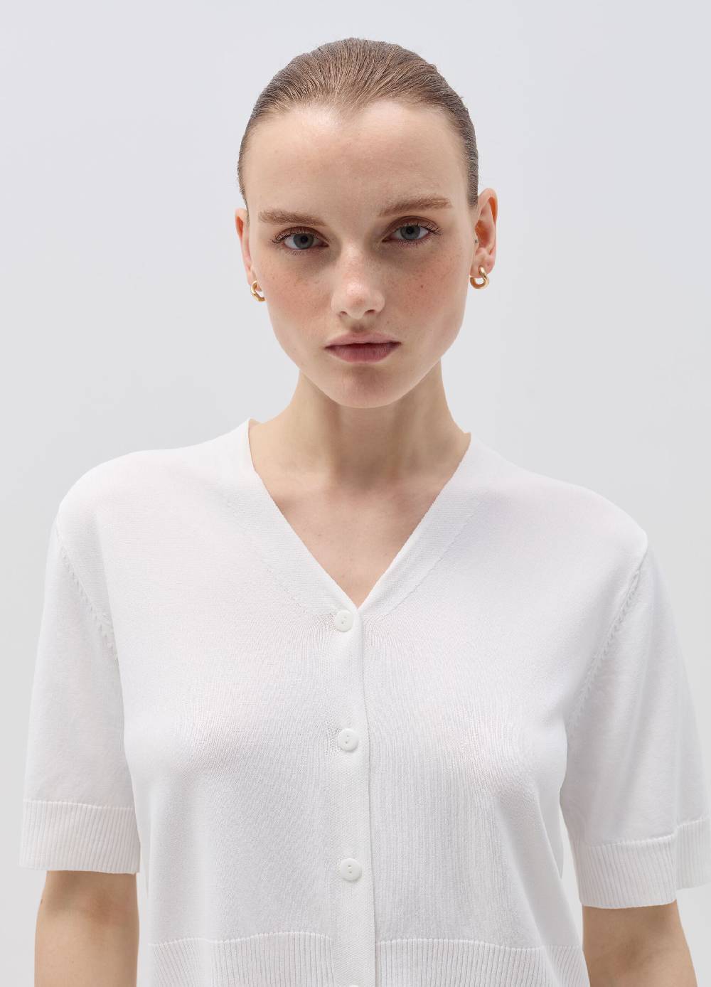 Ovs Cardigan a maniche corte scollo a V