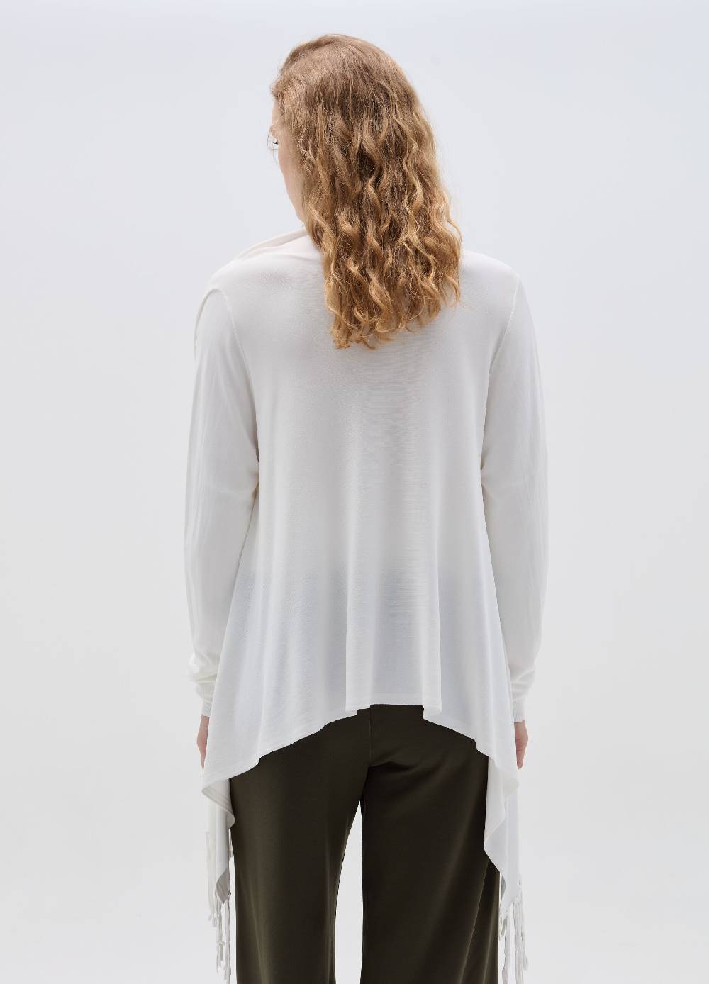 Ovs Cardigan Aperto Con Frange