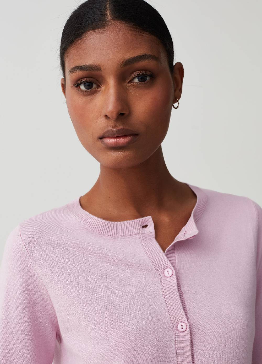 Ovs Cardigan Con Scollo Rotondo