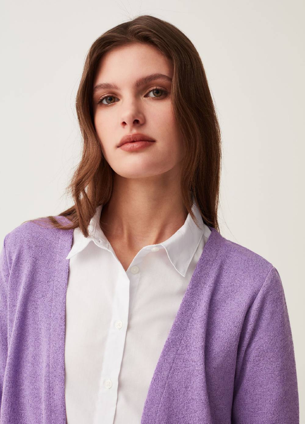 Ovs Cardigan Con Spacchi Laterali