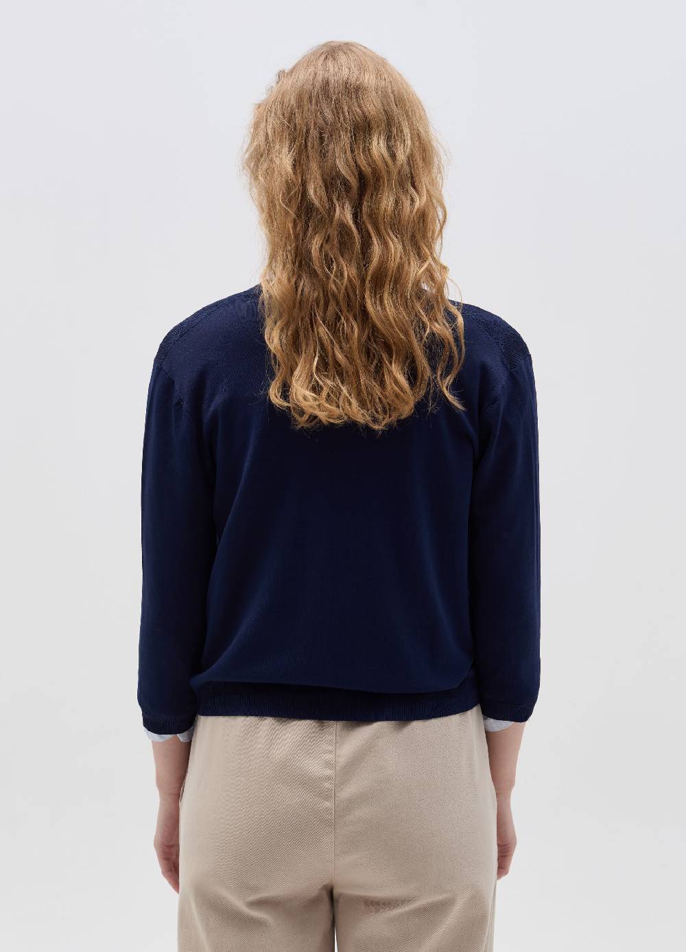 Ovs Cardigan Con Trama Geometrica Traforata