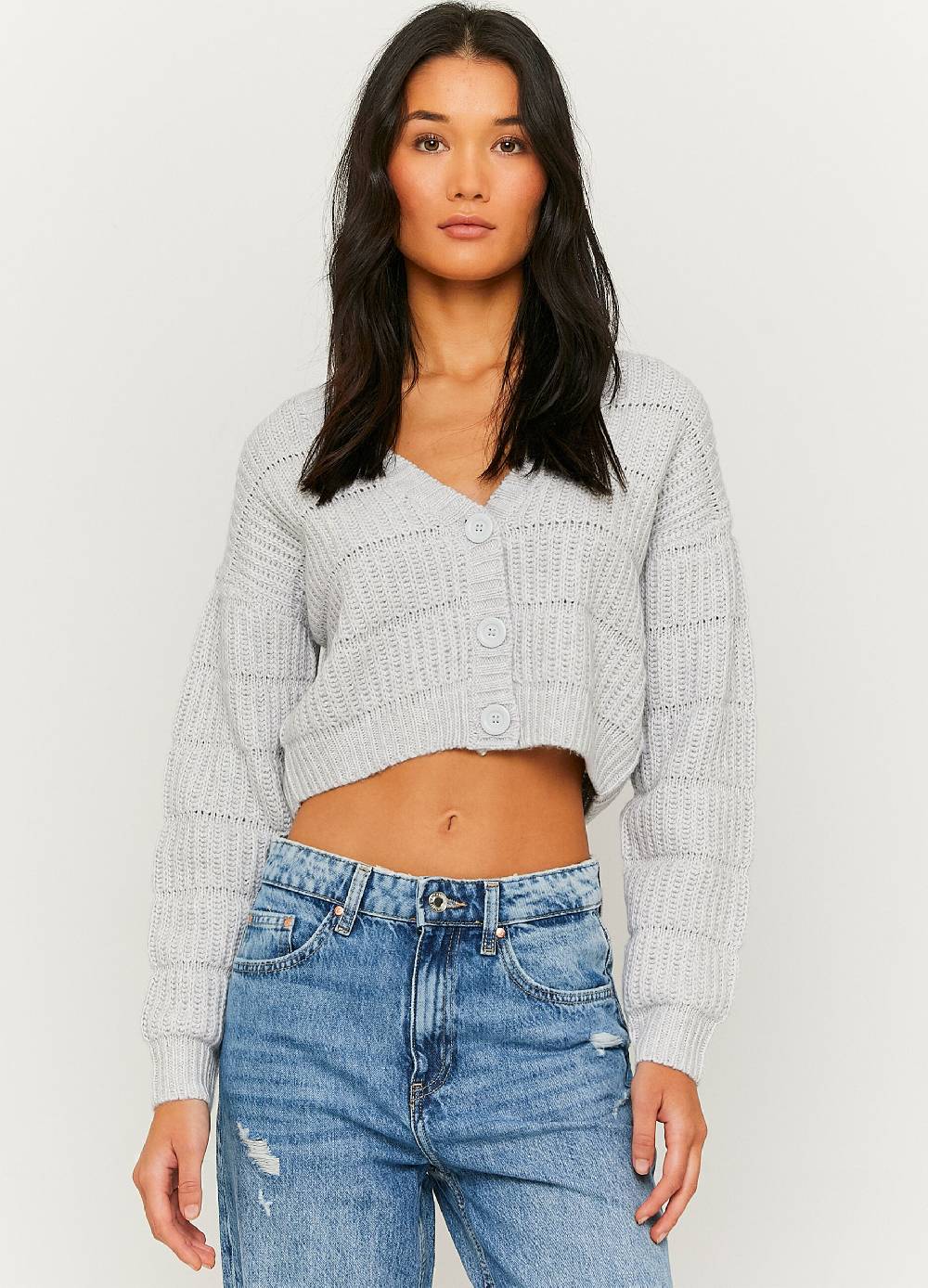 Ovs Cardigan Cropped A Coste