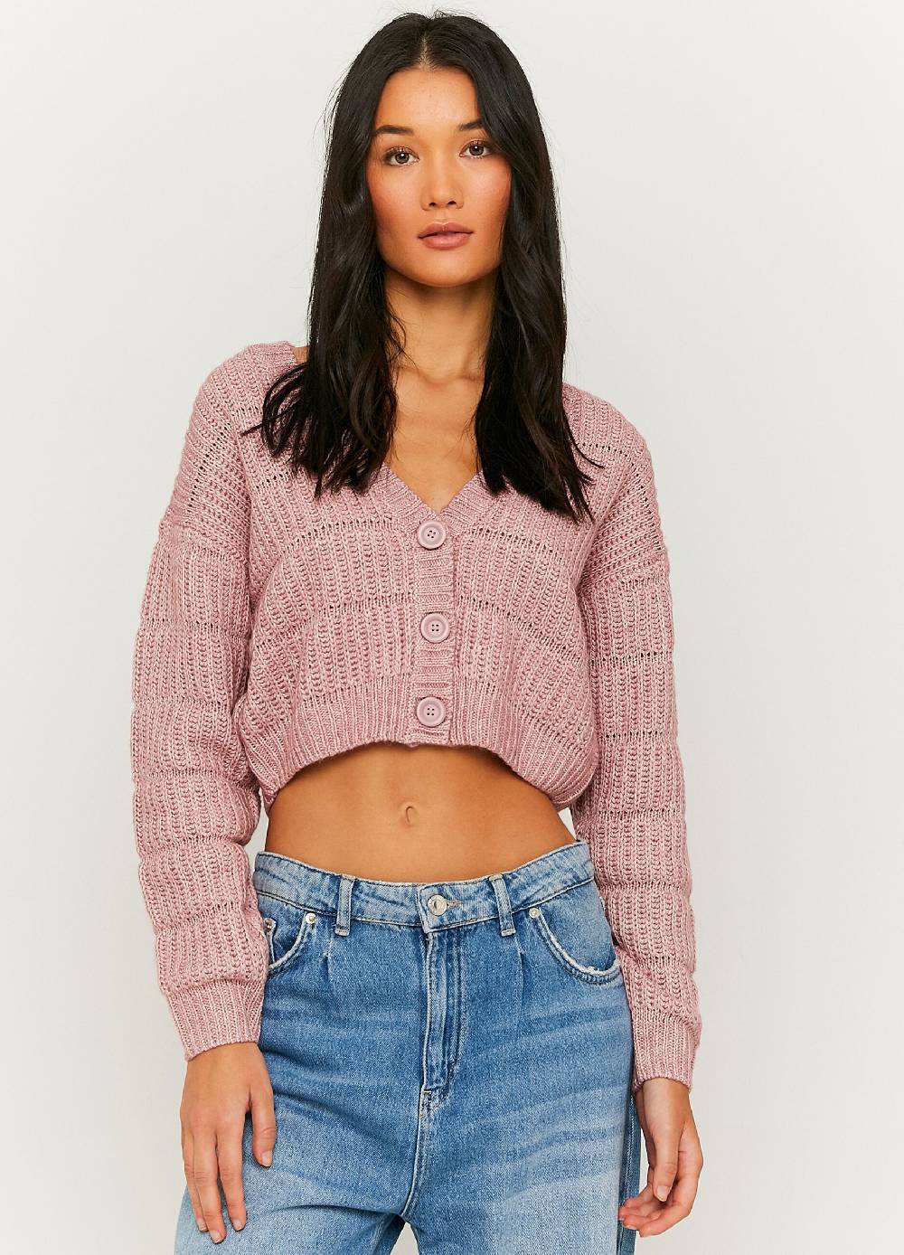 Ovs Cardigan Cropped A Coste