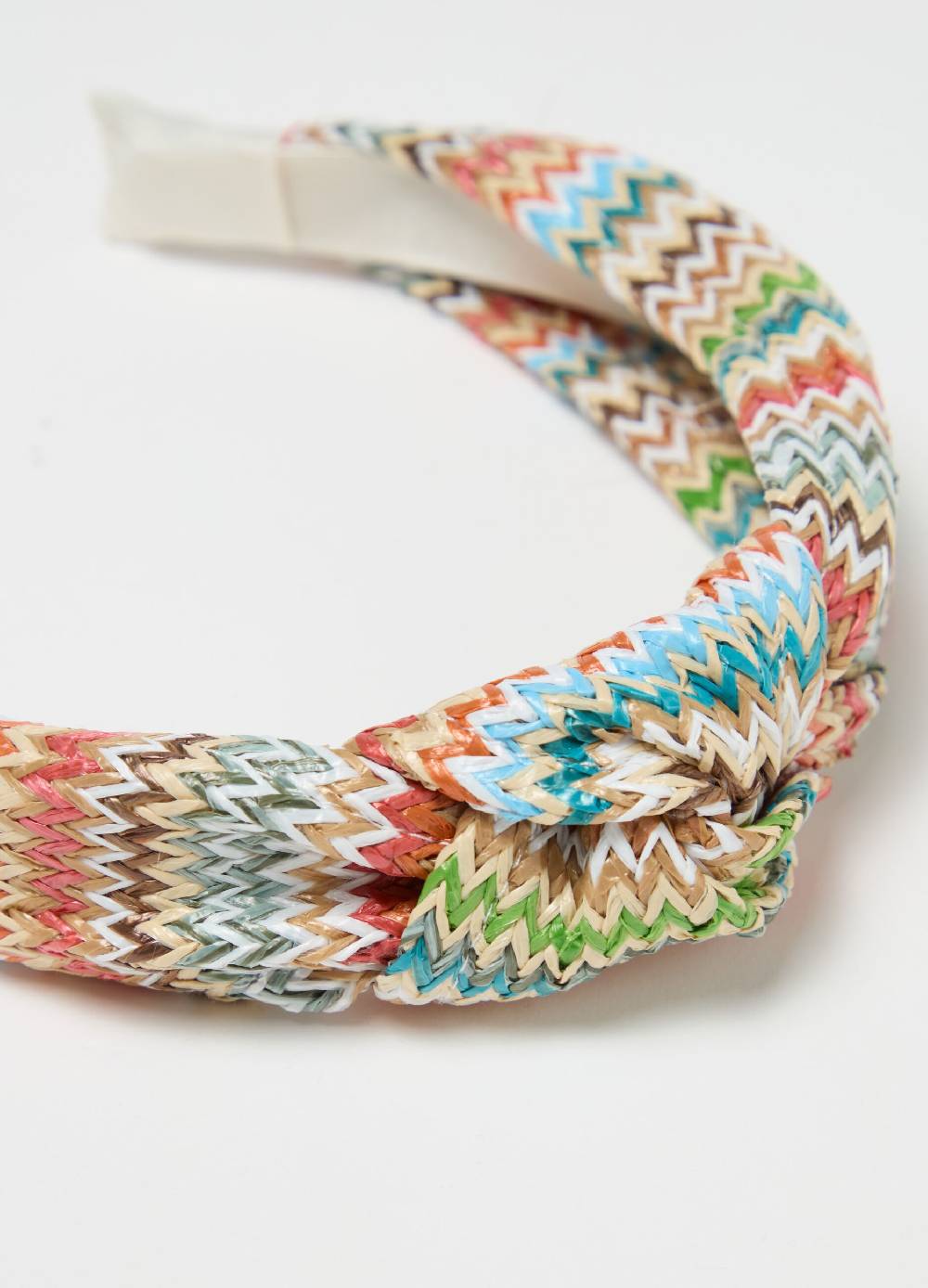 Ovs Cerchietto In Rafia Con Nodo