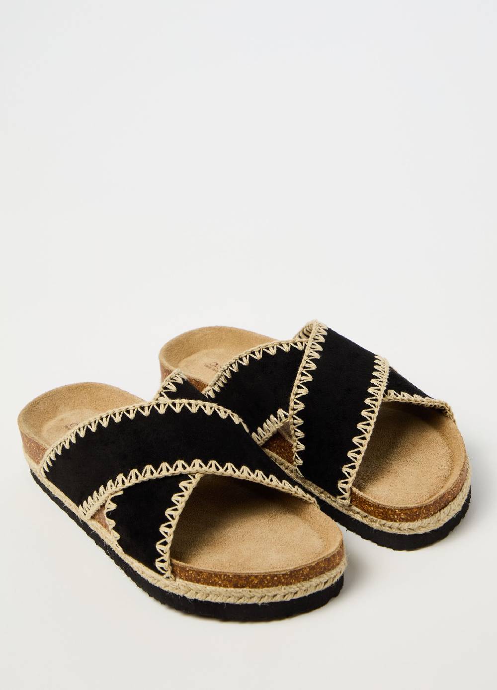 Ovs Ciabatte A Fascia In Suede