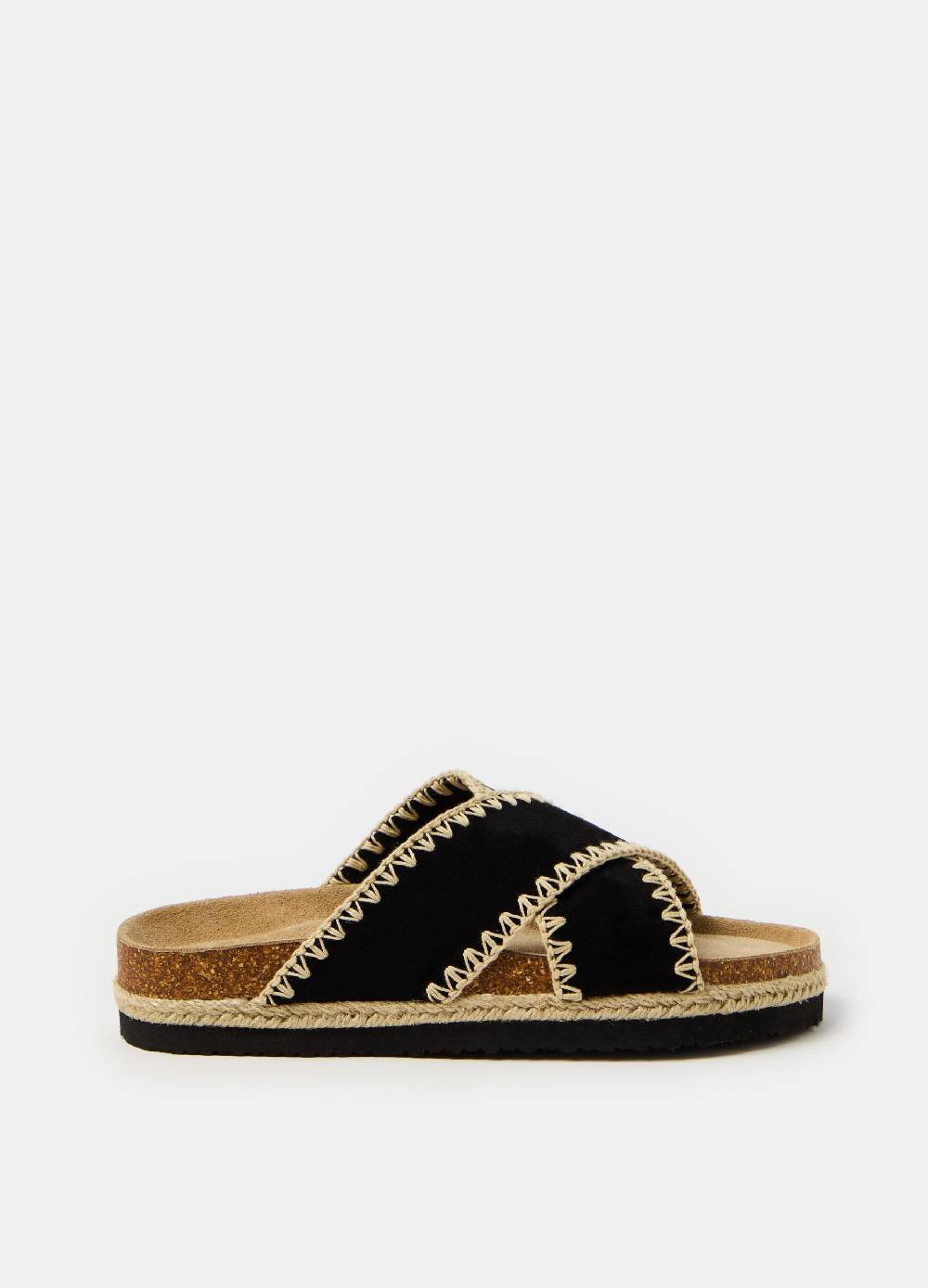 Ovs Ciabatte a fascia in suede