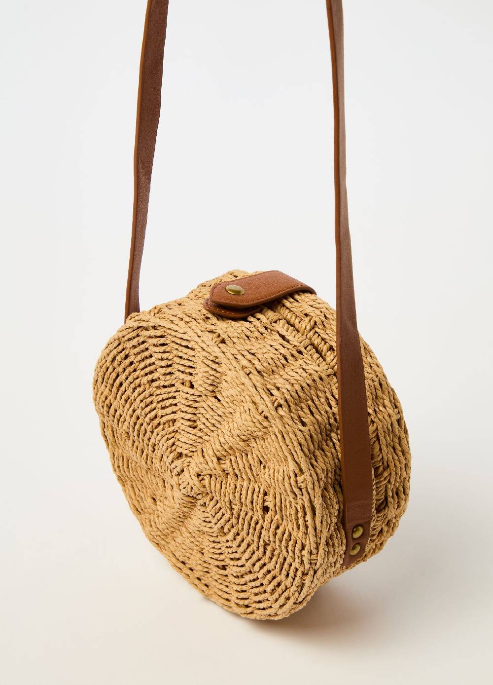 Ovs Circle Bag In Paglia