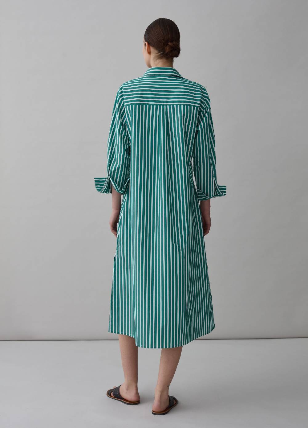 Ovs Copri Costume Lungo Chemisier A Righe