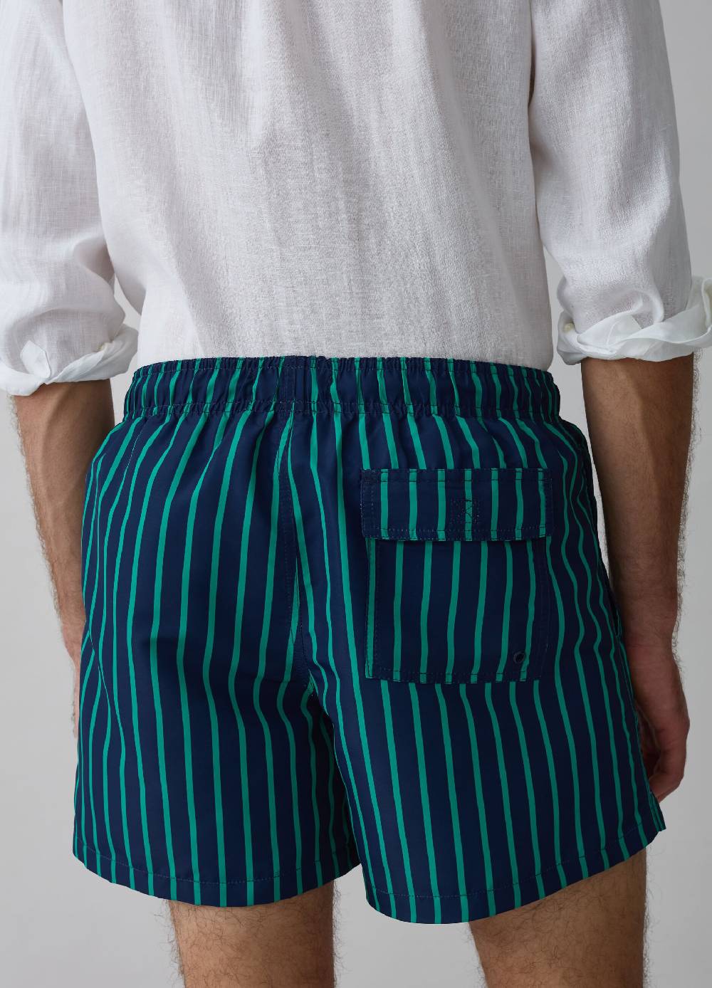 Ovs Costume Bermuda A Righe Con Coulisse