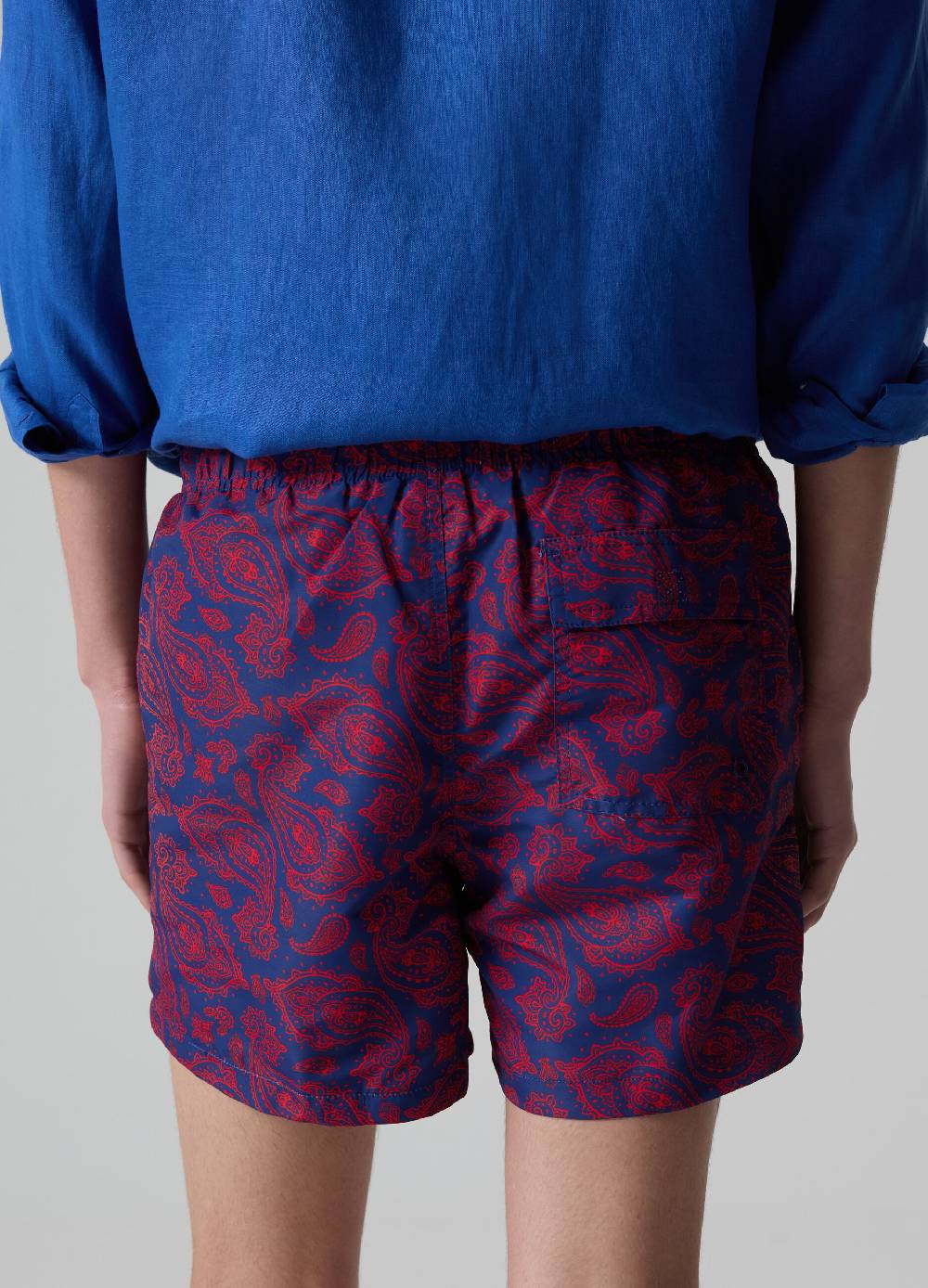 Ovs Costume Bermuda Con Coulisse Stampa Paisley