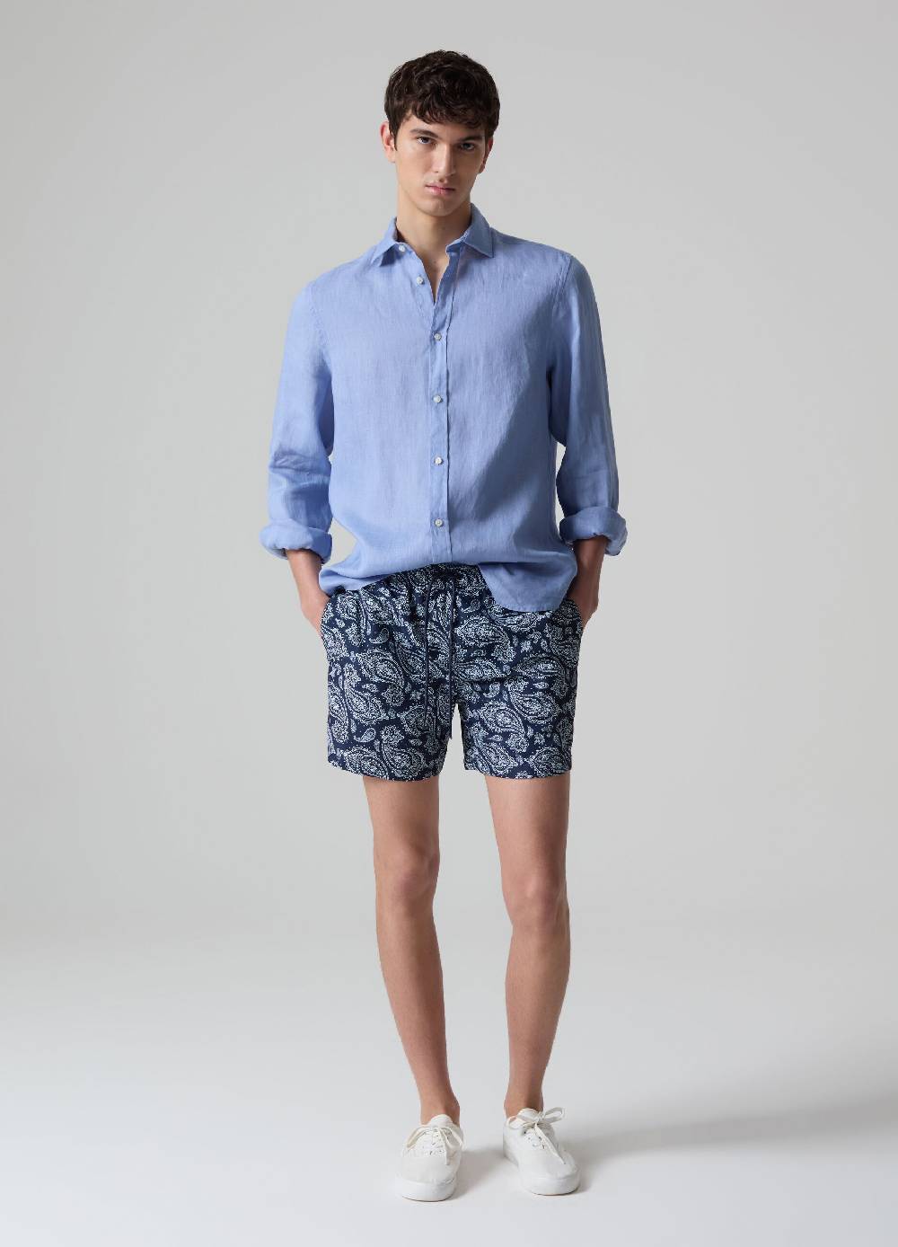 Ovs Costume bermuda con coulisse stampa paisley