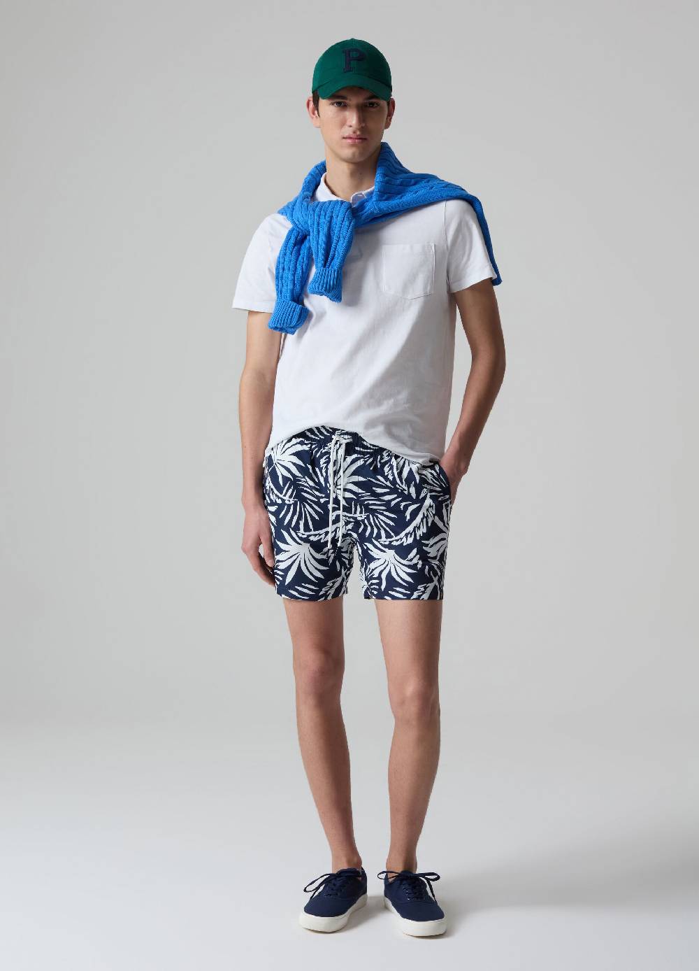 Ovs Costume bermuda con stampa foliage