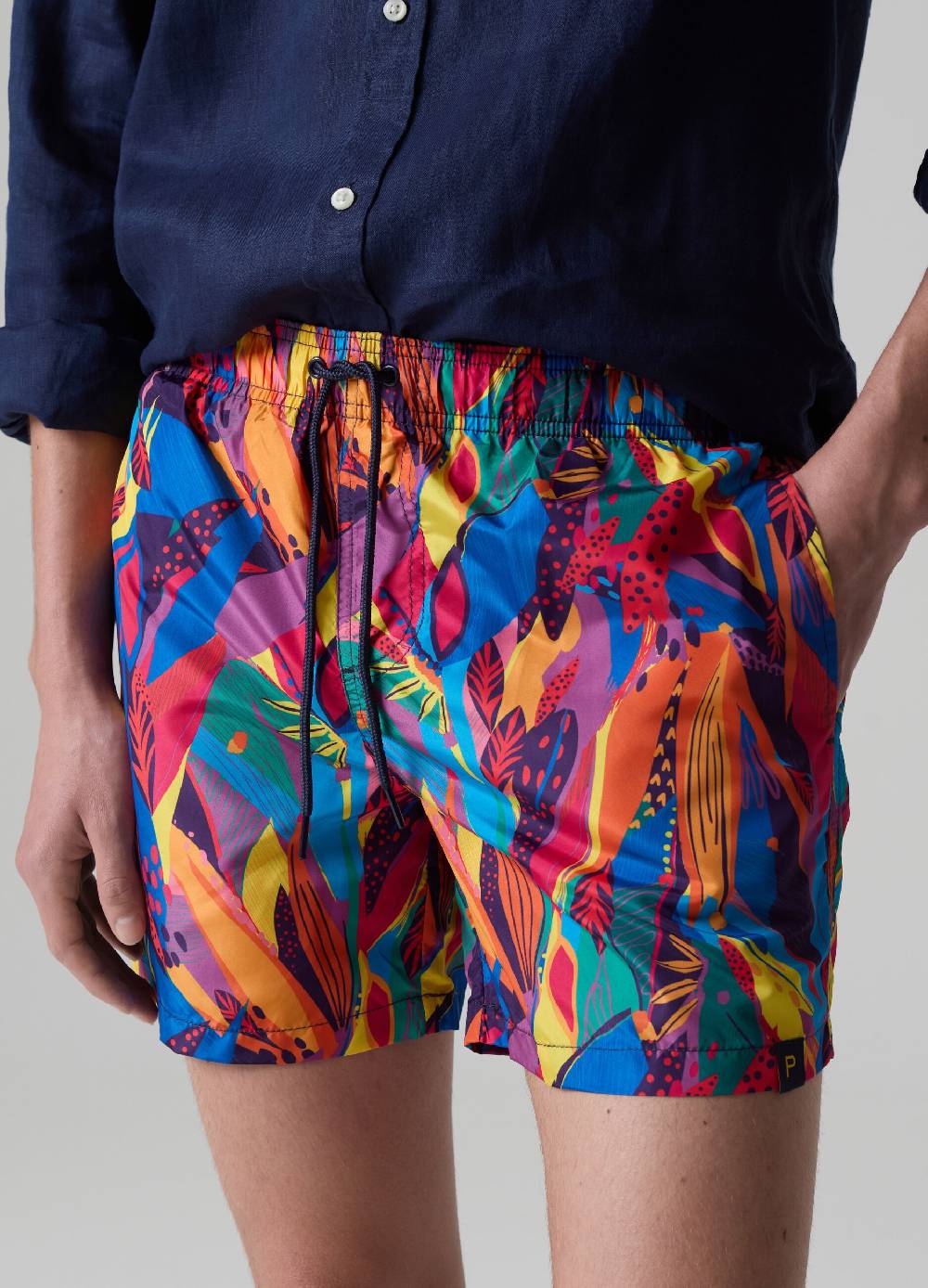 Ovs Costume Bermuda Con Stampa Tropicale