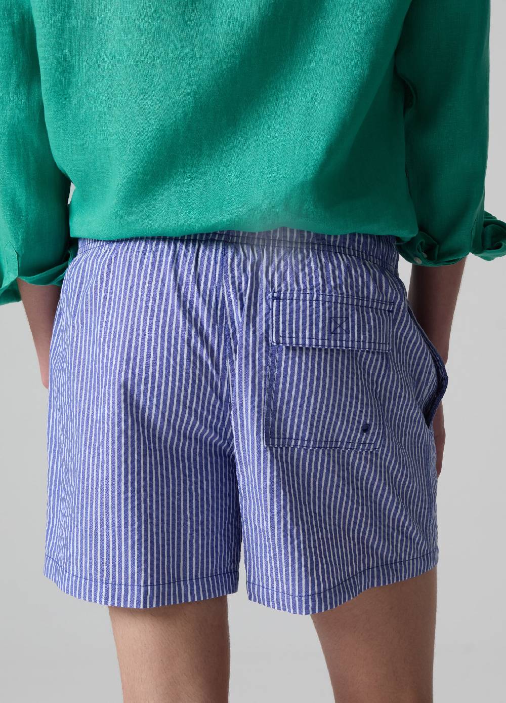 Ovs Costume Bermuda In Seersucker A Righe