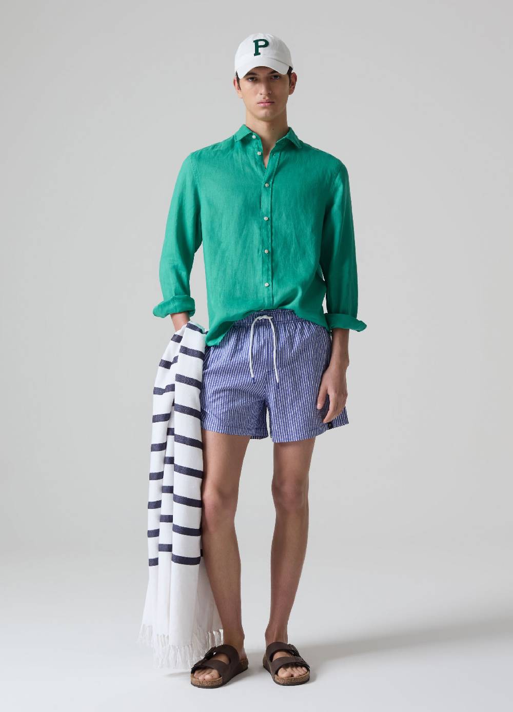 Ovs Costume bermuda in seersucker a righe