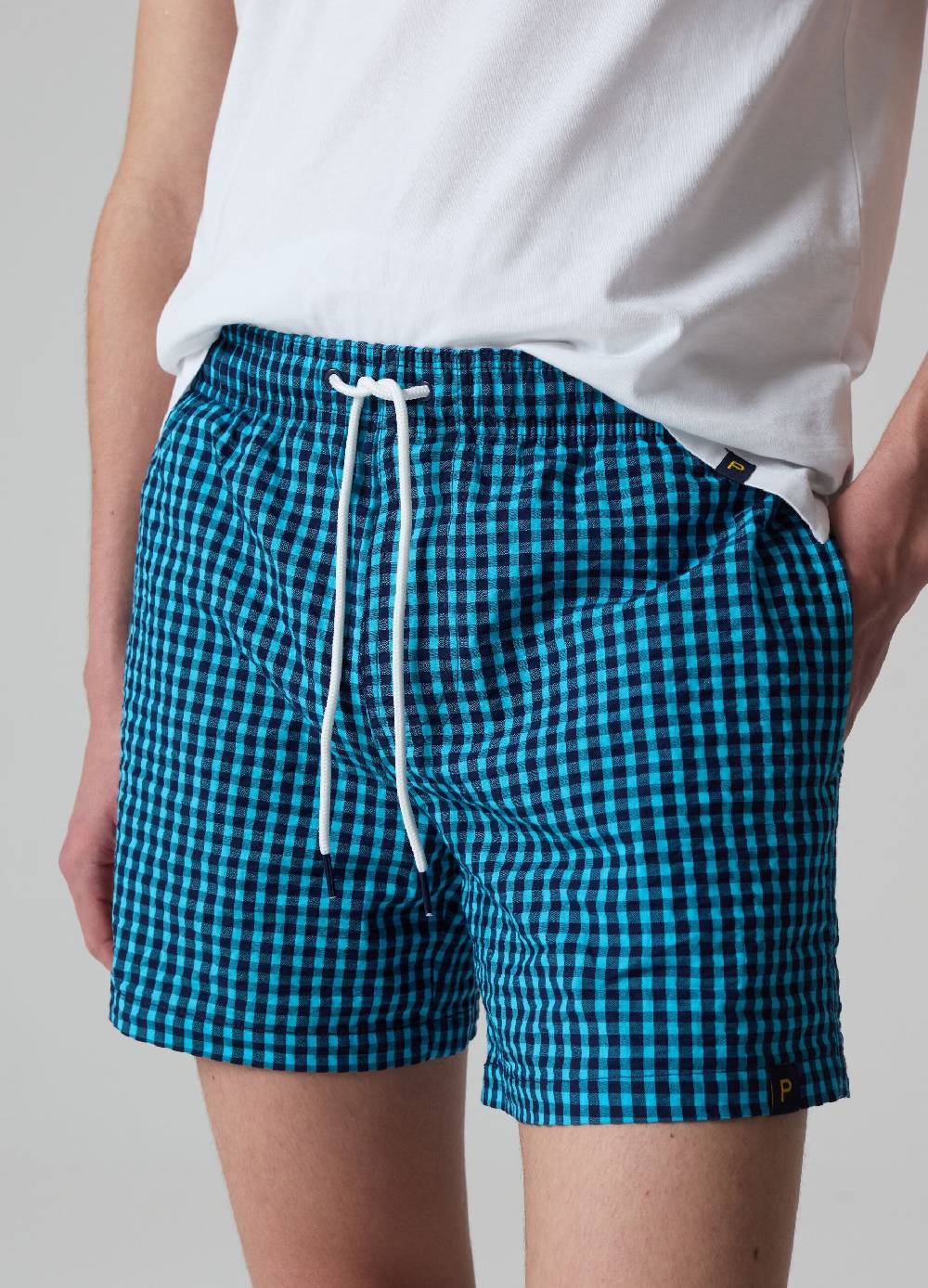 Ovs Costume Bermuda In Seersucker Vichy