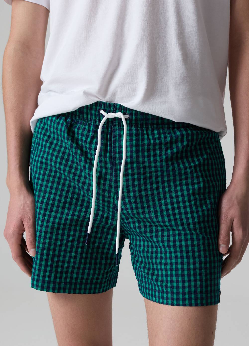 Ovs Costume Bermuda In Seersucker Vichy