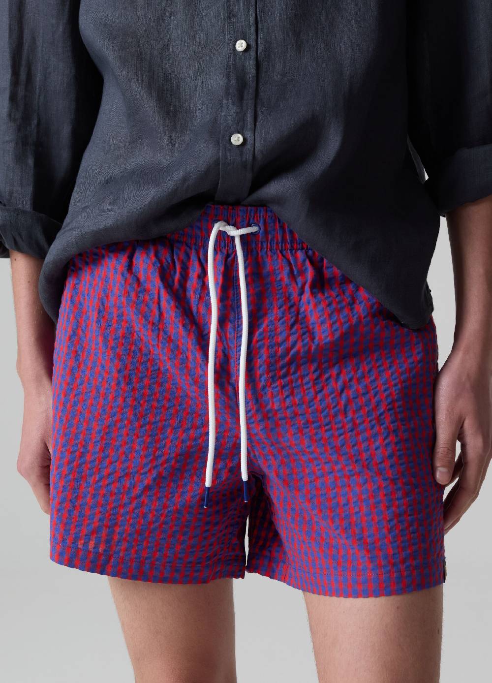 Ovs Costume Bermuda In Seersucker Vichy
