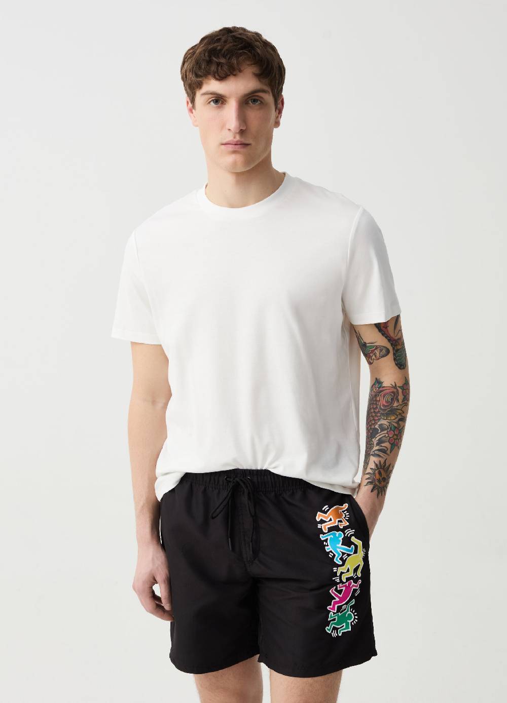 Ovs Costume bermuda stampa Keith Haring