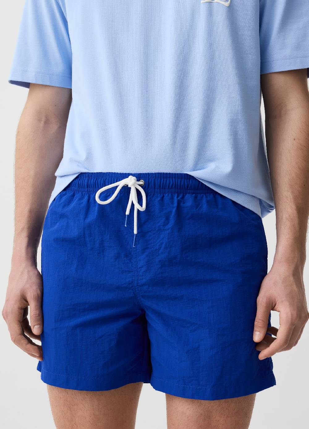 Ovs Costume Boxer Con Coulisse Tinta Unita