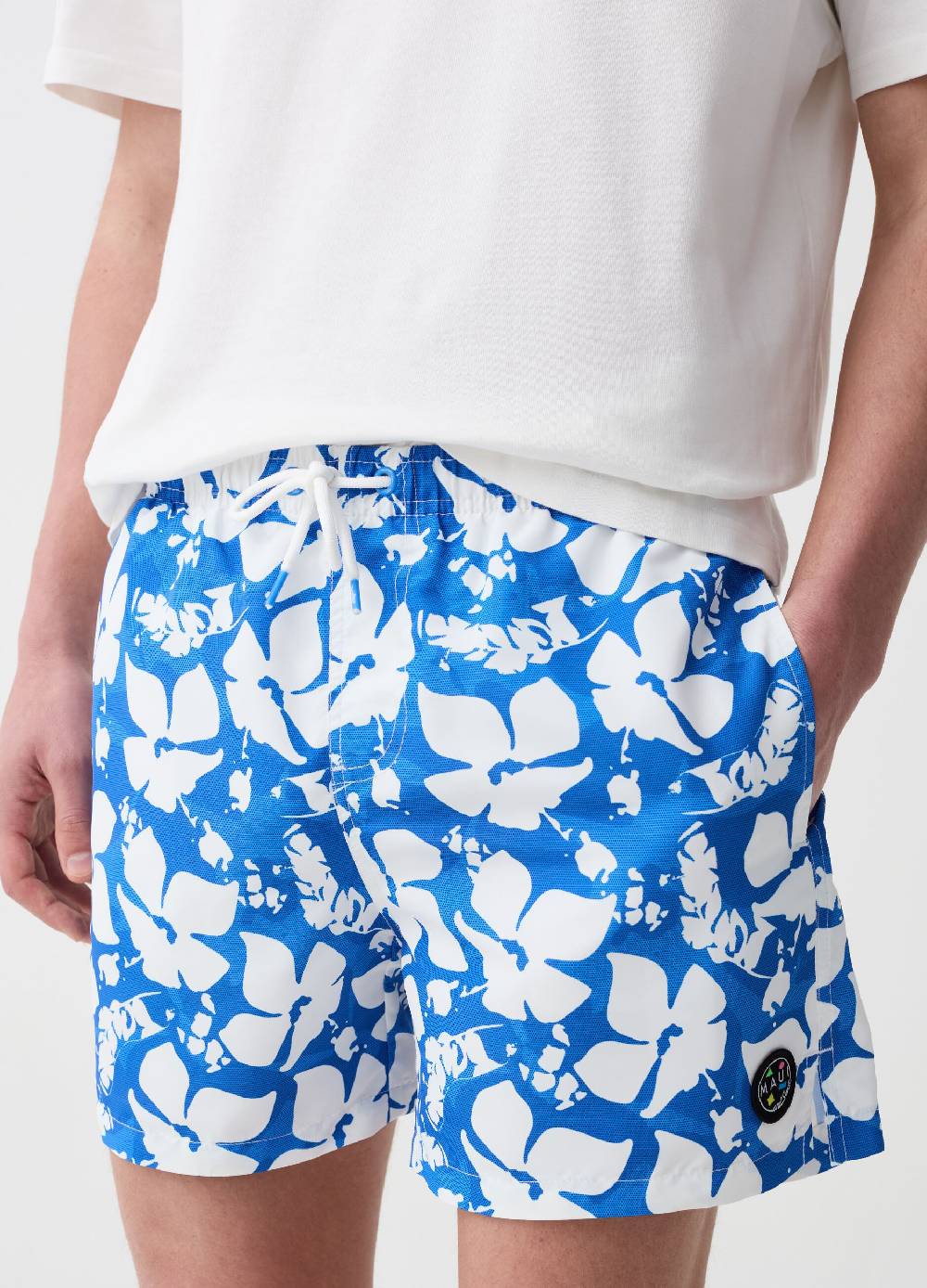 Ovs Costume Boxer Con Stampa Floreale