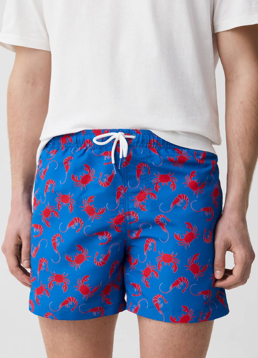 Ovs Costume Boxer Con Stampa Granchi