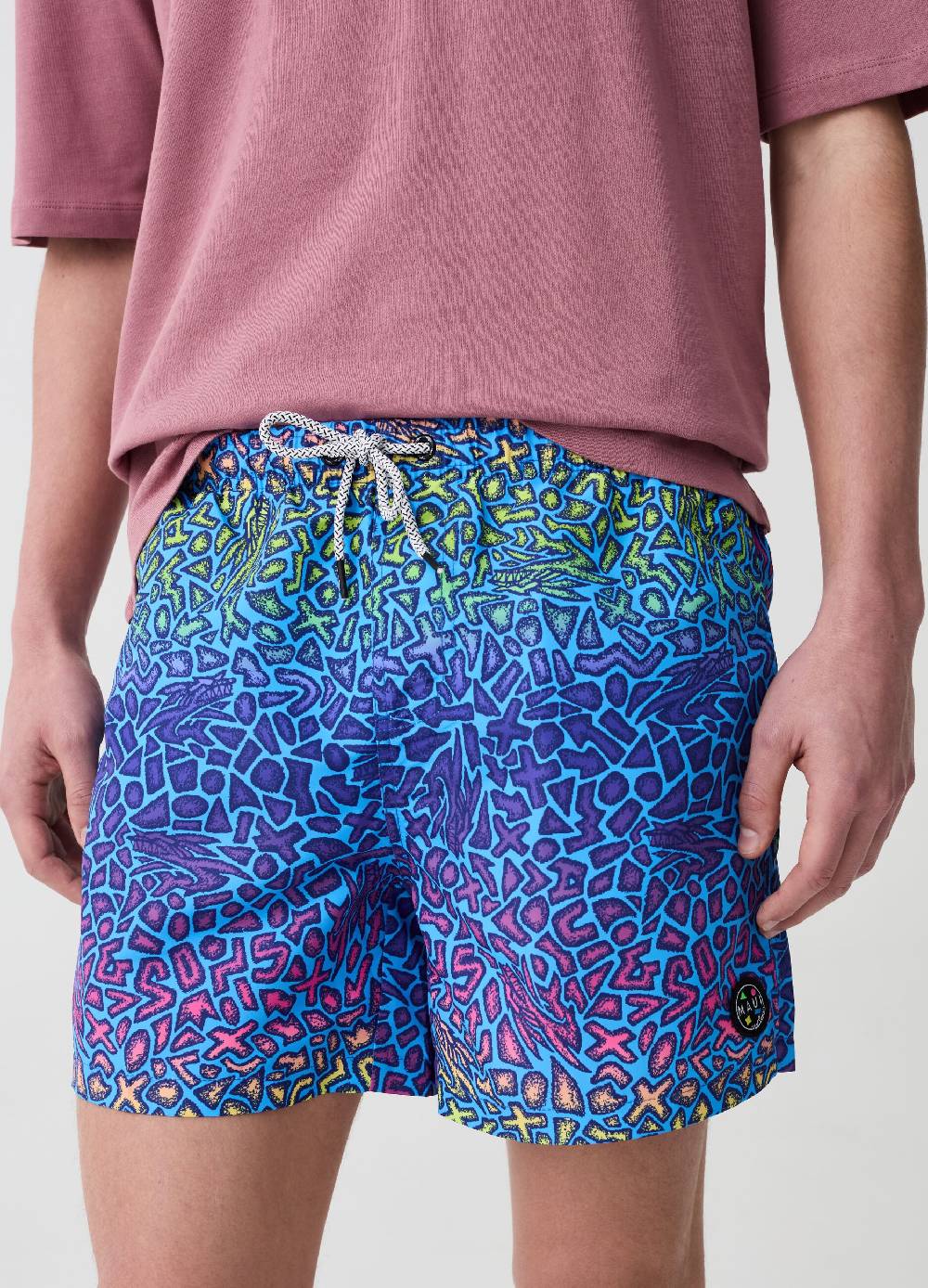 Ovs Costume Boxer Con Stampa Multicolor