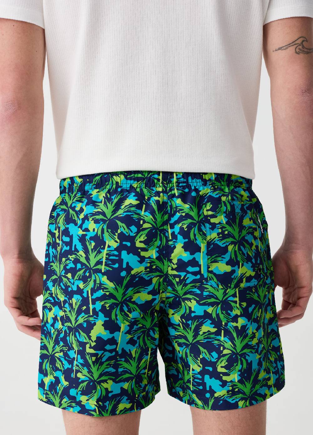 Ovs Costume Boxer Con Stampa Palme