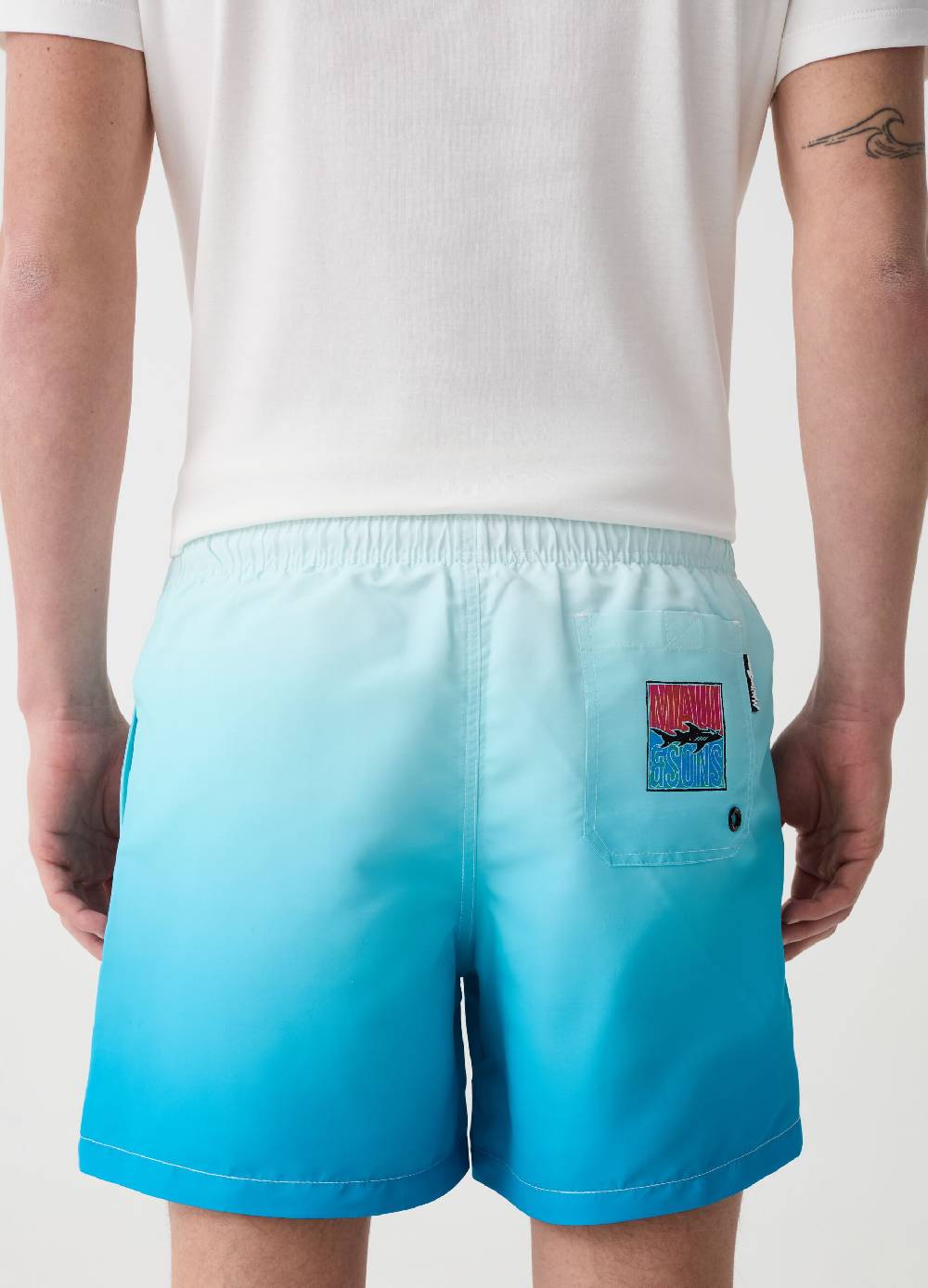 Ovs Costume Boxer Degrade Con Patch Logo