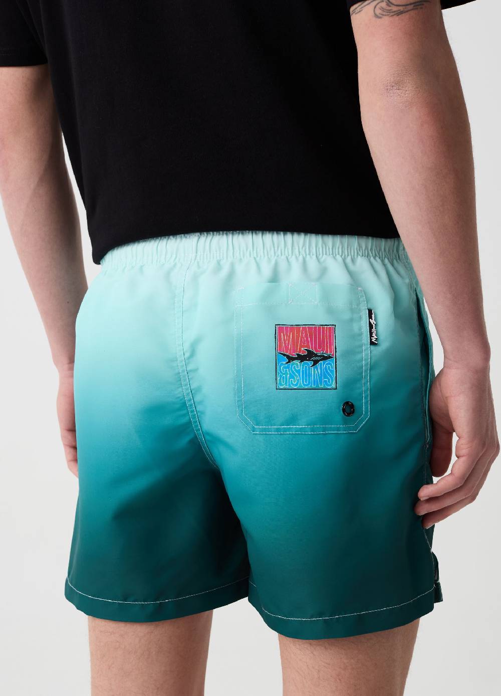 Ovs Costume Boxer Degrade Con Patch Logo
