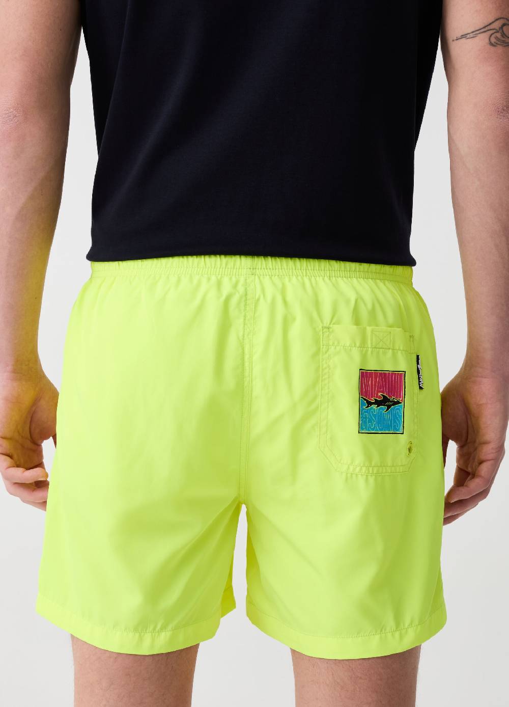 Ovs Costume Boxer Fluo Con Patch Logo
