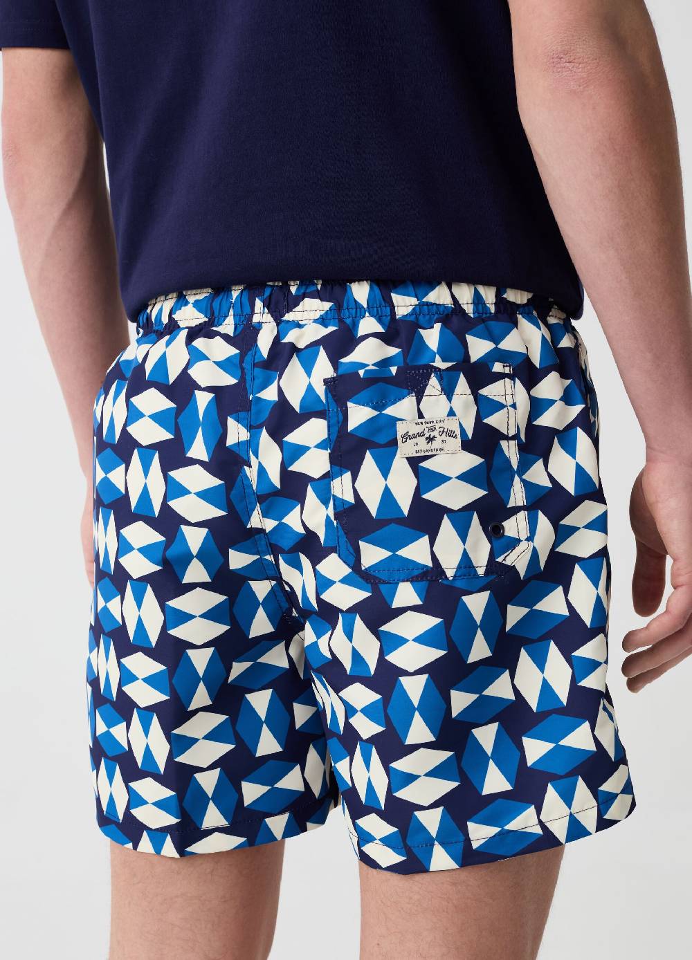 Ovs Costume Boxer Stampa Geometrica