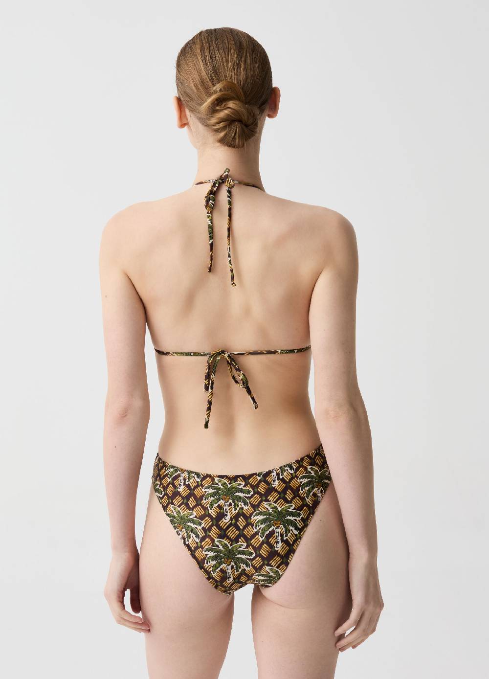 Ovs Costume Intero Con Stampa Palme