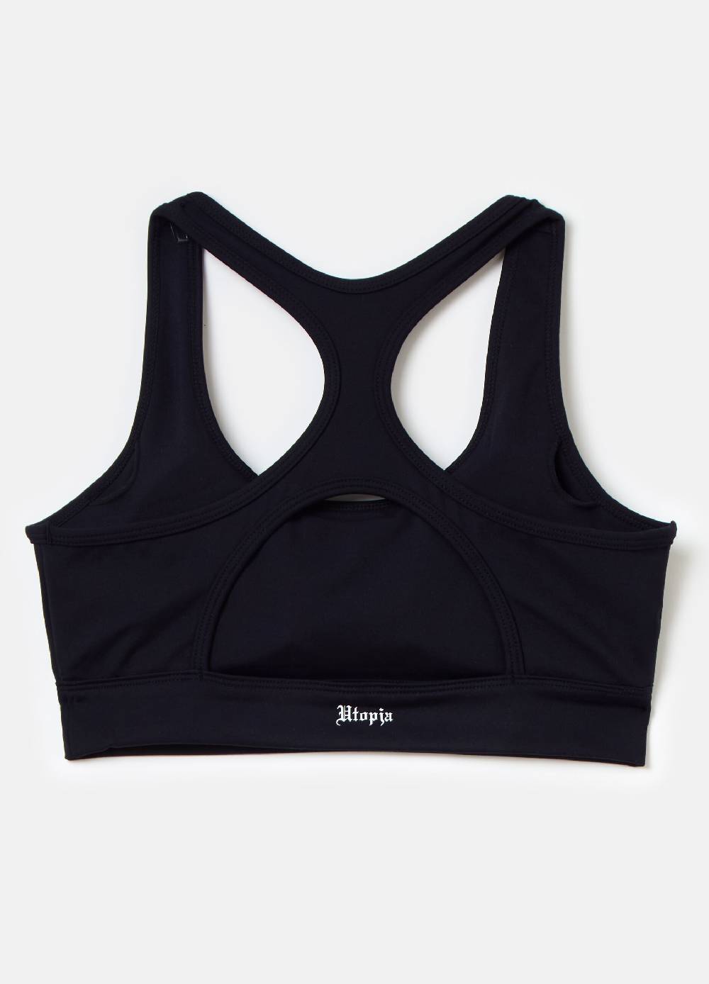 Ovs Crop Top Active Black