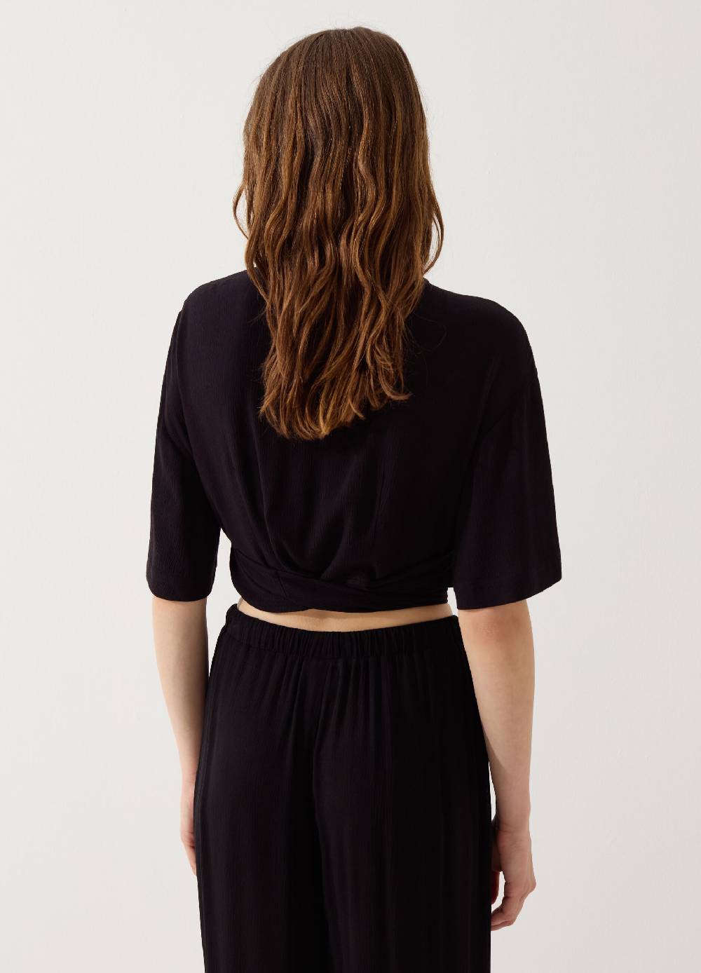 Ovs Crop Top Copri Costume Con Incrocio