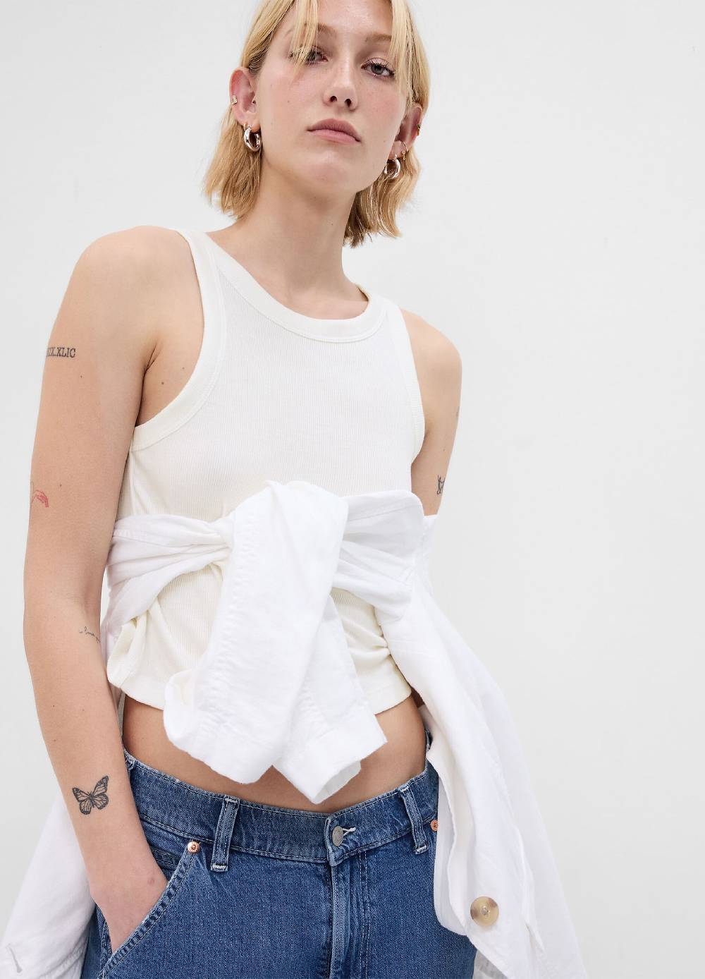 Ovs Crop Top Stretch A Costine