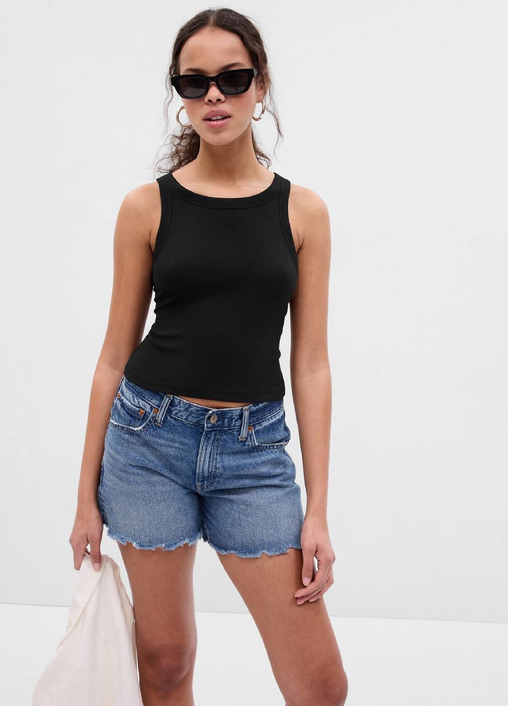 Ovs Crop top stretch a costine