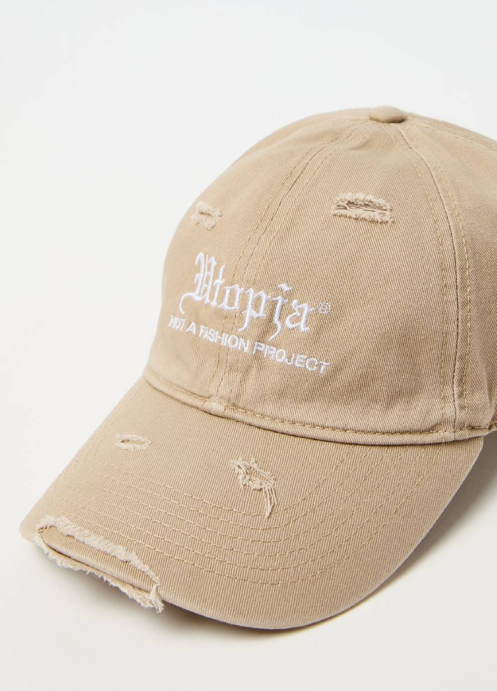 Ovs Distressed Cap Sand