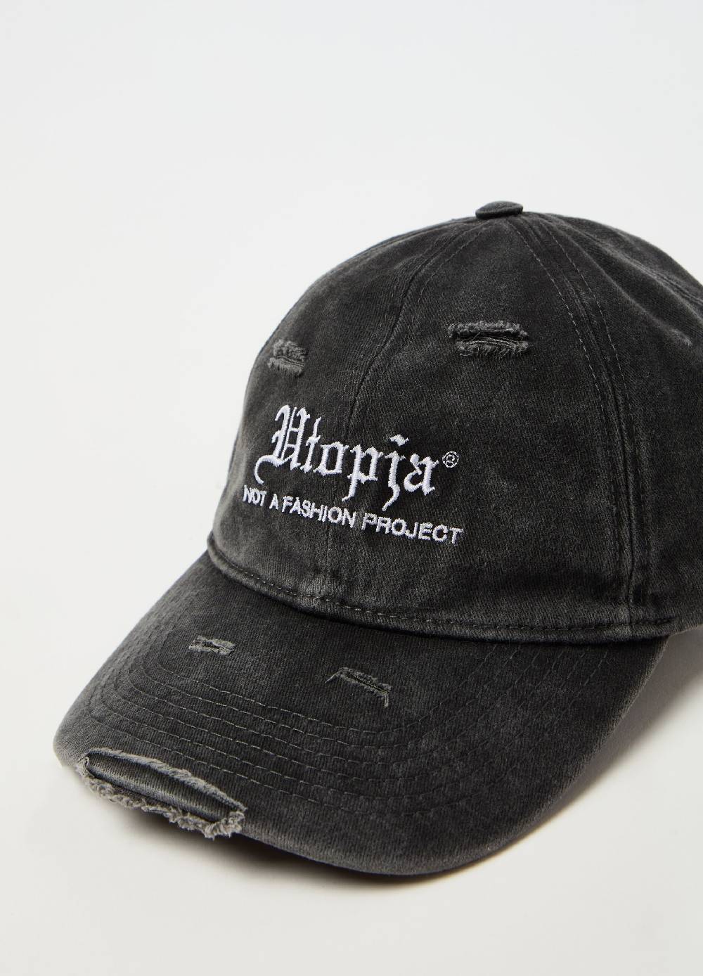 Ovs Distressed Cap Vintage Grey