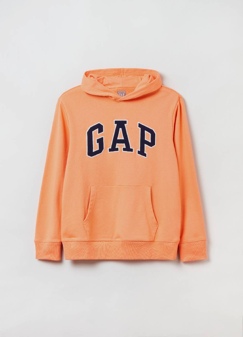 Ovs Felpa Con Cappuccio E Patch Logo