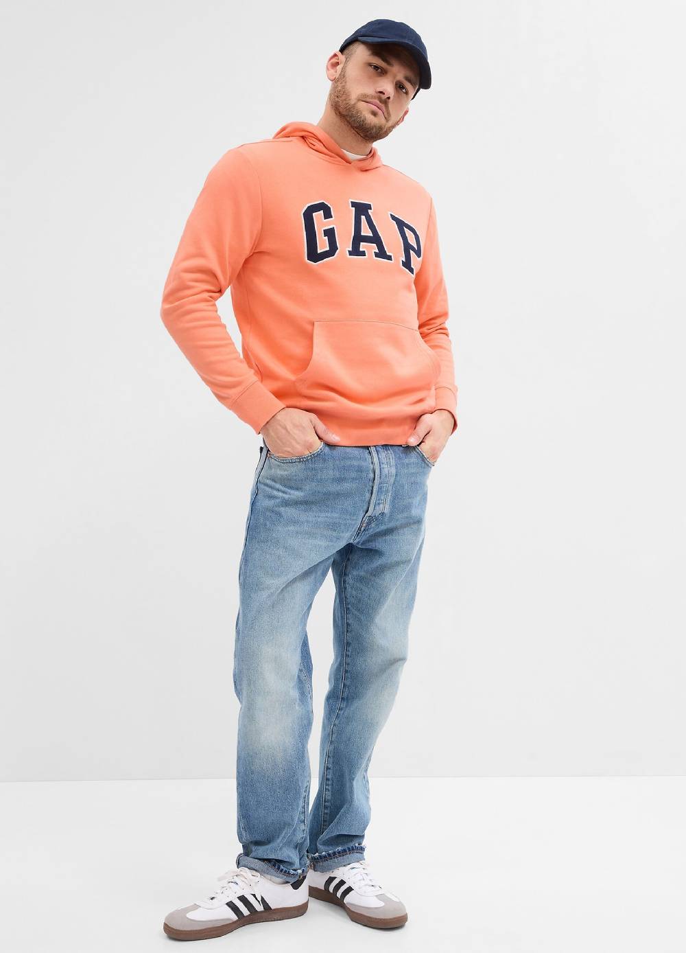 Ovs Felpa con cappuccio e patch logo
